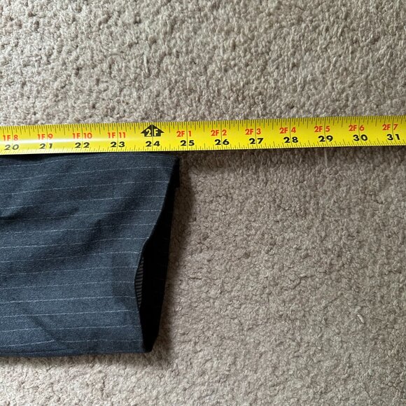 Tommy Hilfiger Blazer Mens 42R 100% Wool Sports Coat 2 Button Close Pockets Grey - Picture 13 of 15